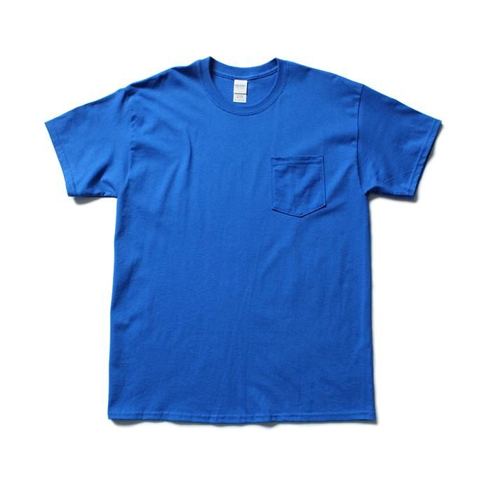 144311852 GILDAN / 2300 6.0oz Ultra Cotton Short Sleeve Pocket T-Shirt ウルトラコットン半袖ポケットTシャツ - Royal 02