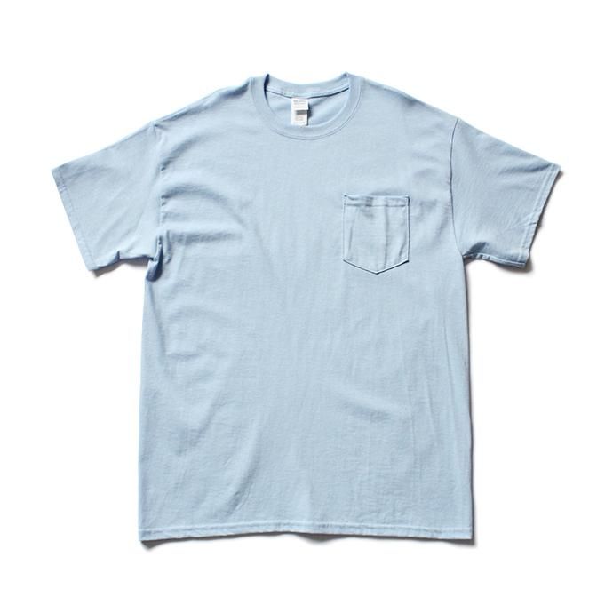 144311876 GILDAN / 2300 6.0oz Ultra Cotton Short Sleeve Pocket T-Shirt ウルトラコットン半袖ポケットTシャツ - Light Blue 02