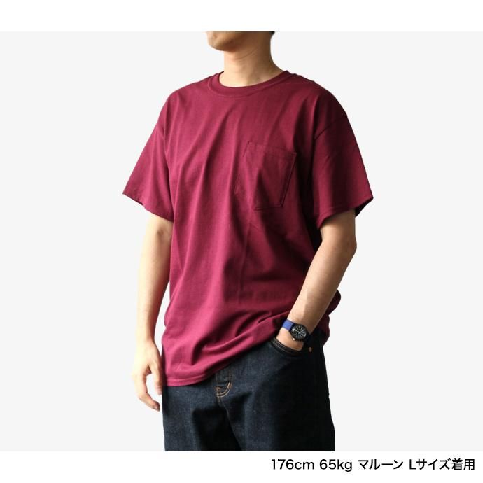 144311933 GILDAN / 2300 6.0oz Ultra Cotton Short Sleeve Pocket T-Shirt ウルトラコットン半袖ポケットTシャツ - Sand 02