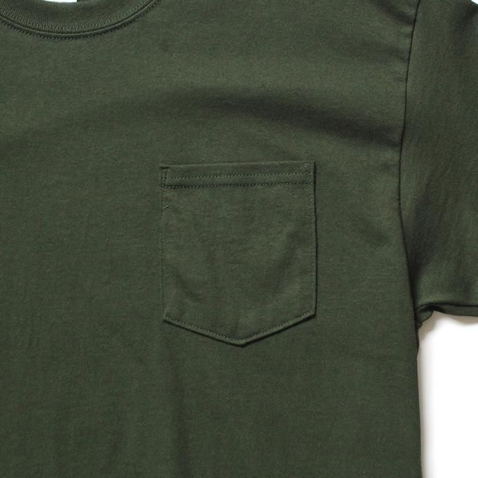 144312012 GILDAN / 2300 6.0oz Ultra Cotton Short Sleeve Pocket T-Shirt ウルトラコットン半袖ポケットTシャツ - Forest Green 02