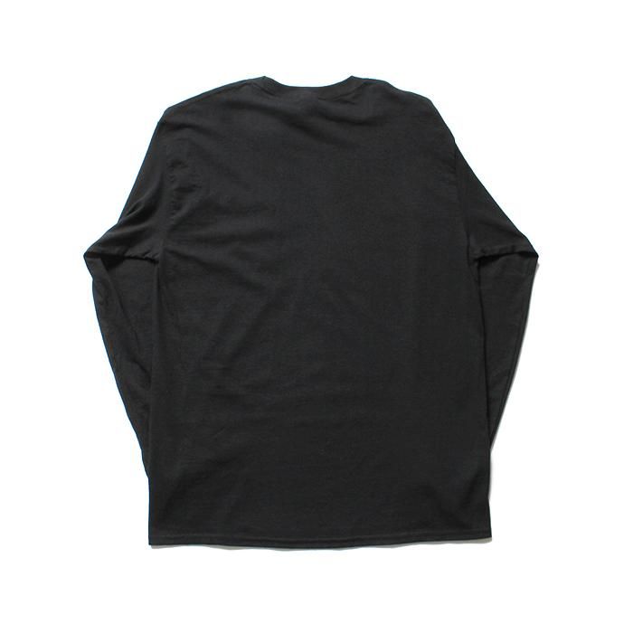 144330092 GILDAN / 2410 6.0oz Ultra Cotton Long Sleeve Pocket T-Shirt ウルトラコットン長袖ポケットTシャツ - Black 02
