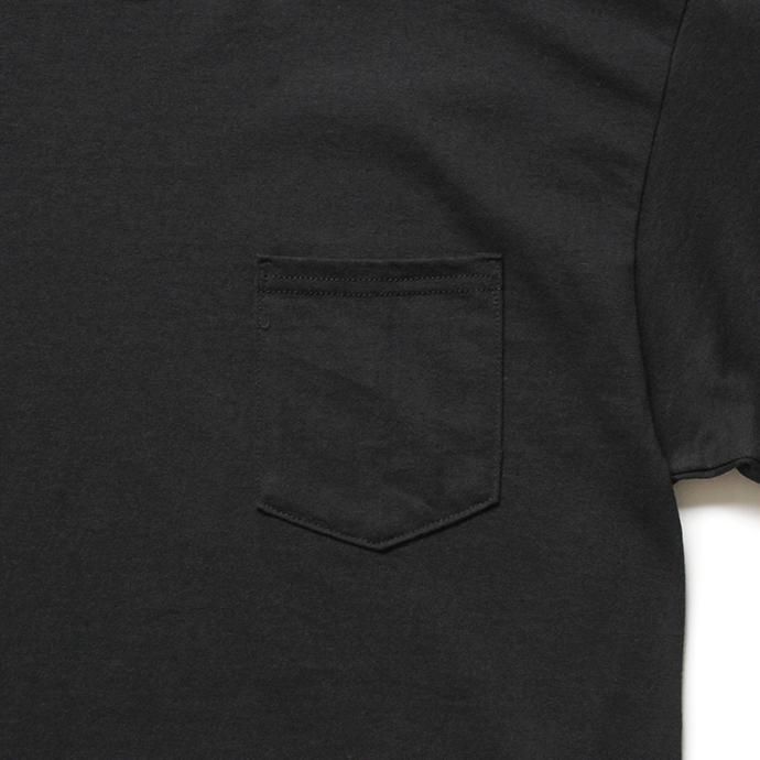 144330092 GILDAN / 2410 6.0oz Ultra Cotton Long Sleeve Pocket T-Shirt ウルトラコットン長袖ポケットTシャツ - Black 02