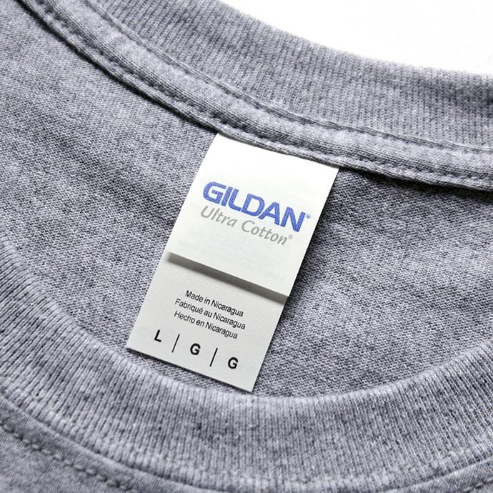 144330092 GILDAN / 2410 6.0oz Ultra Cotton Long Sleeve Pocket T-Shirt ウルトラコットン長袖ポケットTシャツ - Black 02