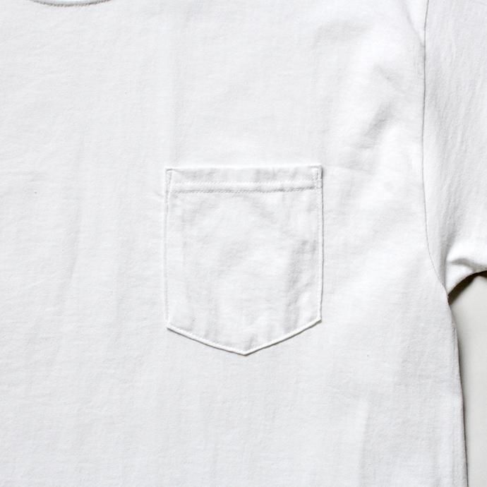 144330197 GILDAN / 2410 6.0oz Ultra Cotton Long Sleeve Pocket T-Shirt ウルトラコットン長袖ポケットTシャツ - White 02