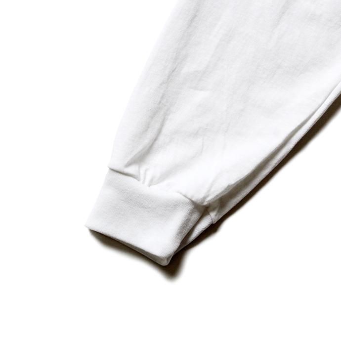 144330197 GILDAN / 2410 6.0oz Ultra Cotton Long Sleeve Pocket T-Shirt ウルトラコットン長袖ポケットTシャツ - White 02