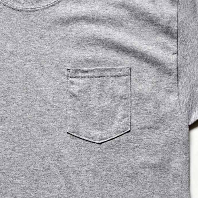 144330331 GILDAN / 2410 6.0oz Ultra Cotton Long Sleeve Pocket T-Shirt ウルトラコットン長袖ポケットTシャツ - Sport Grey 02