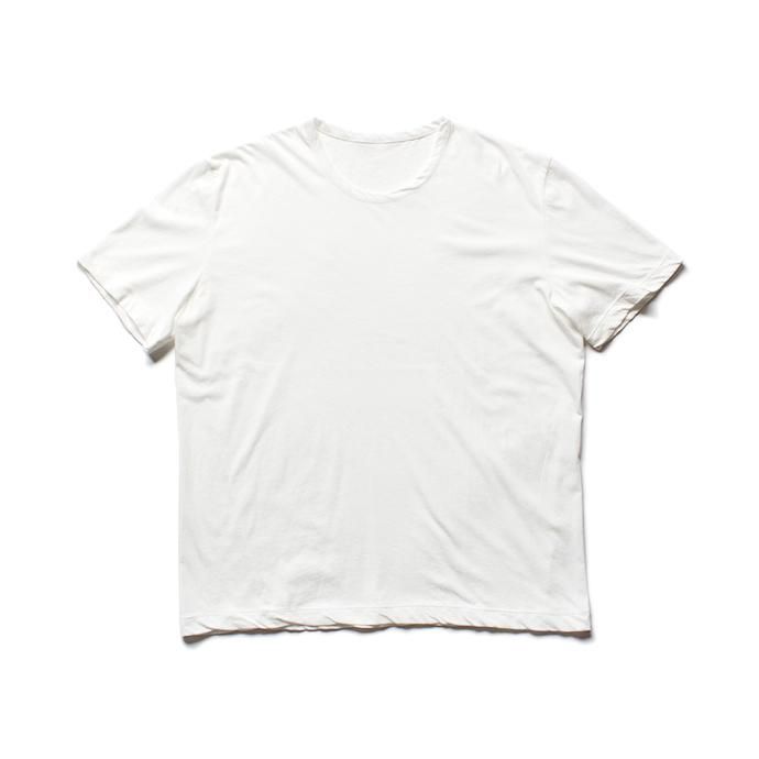 144515148 smoothday / メンズ 40/1 テクノラマ天竺 クルーネックTシャツ SO-T052-007 - オフホワイト 01