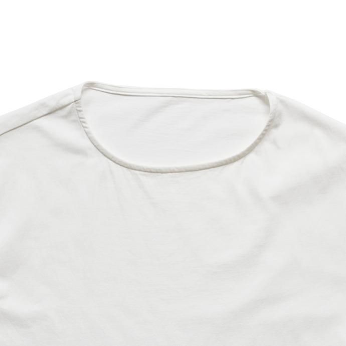 144515173 smoothday / ユニセックス 40/1 テクノラマ天竺 オーバーサイズ 7分袖Tシャツ SO-T006-007 - オフホワイト 02
