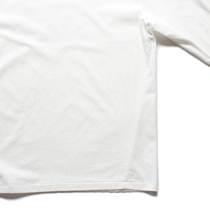 144515173 smoothday / ユニセックス 40/1 テクノラマ天竺 オーバーサイズ 7分袖Tシャツ SO-T006-007 - オフホワイト 02