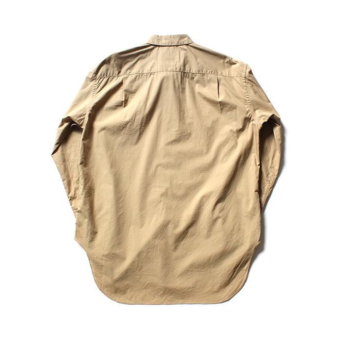 144602948 STILL BY HAND / SH0293 ナローカラーロングシャツ - Beige 02
