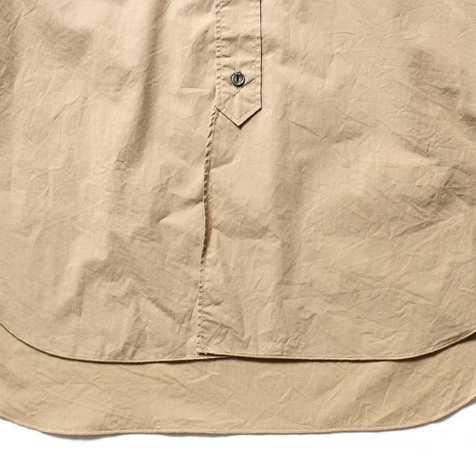144602948 STILL BY HAND / SH0293 ナローカラーロングシャツ - Beige 02