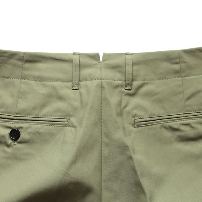 144603257 STILL BY HAND / PT0693 バーバリー素材スラックス - Olive 02
