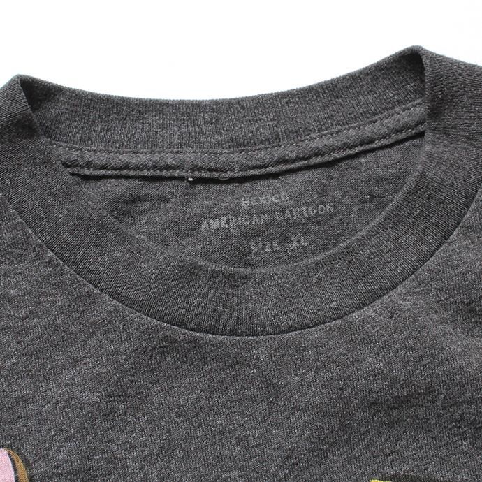 144704238 Hexico / American Cartoon Tee Ex. Used Tee Reflector Print リメイクプリントTシャツ05 ダークヘザーグレーXL<img class='new_mark_img2' src='//img.shop-pro.jp/img/new/icons47.gif' style='border:none;display:inline;margin:0px;padding:0px;width:auto;' /> 02