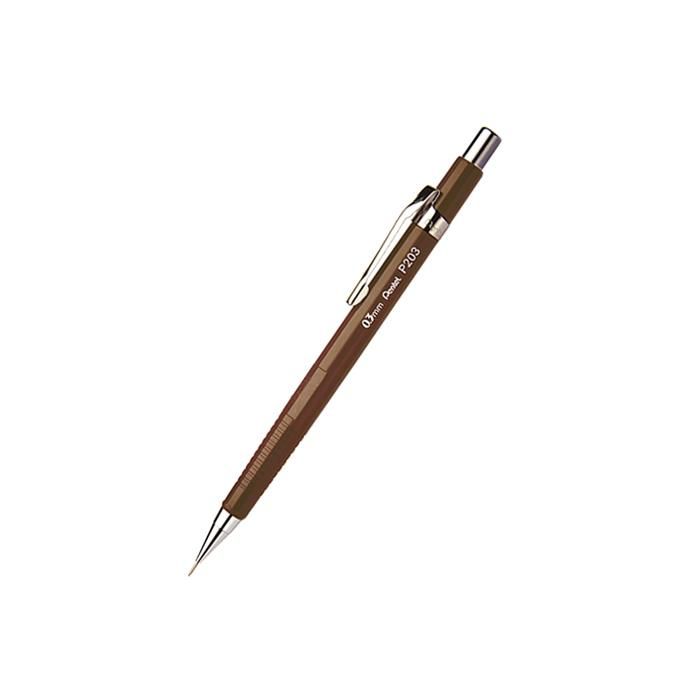 144741342 Pentel / P203 シャープペンシル 日本未発売 0.3mm ブラウン 02