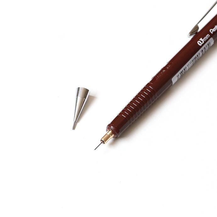144741342 Pentel / P203 シャープペンシル 日本未発売 0.3mm ブラウン 02