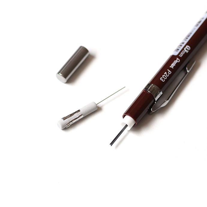 144741342 Pentel / P203 シャープペンシル 日本未発売 0.3mm ブラウン 02