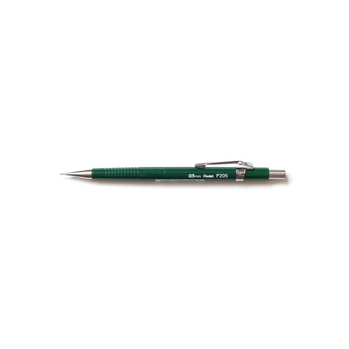 144741533 Pentel / P205 シャープペンシル 日本未発売 0.5mm ブラック・バーガンディ・グリーン 02