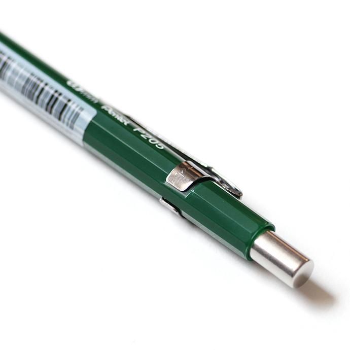 144741533 Pentel / P205 シャープペンシル 日本未発売 0.5mm ブラック・バーガンディ・グリーン 02