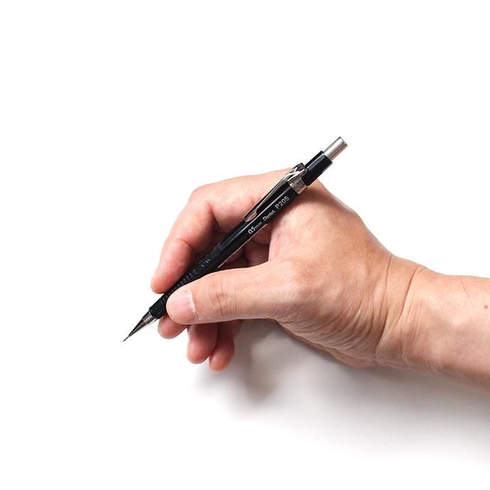 144741533 Pentel / P205 シャープペンシル 日本未発売 0.5mm ブラック・バーガンディ・グリーン 02