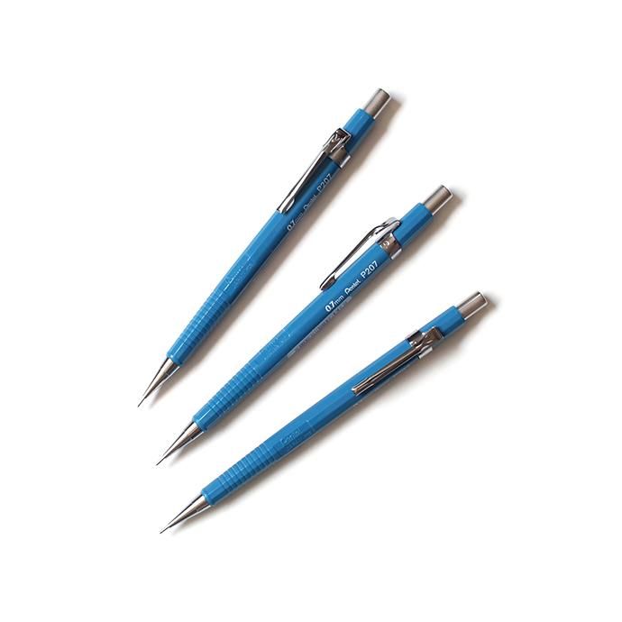144741618 Pentel / P207 シャープペンシル 日本未発売 0.7mm ブルー 01