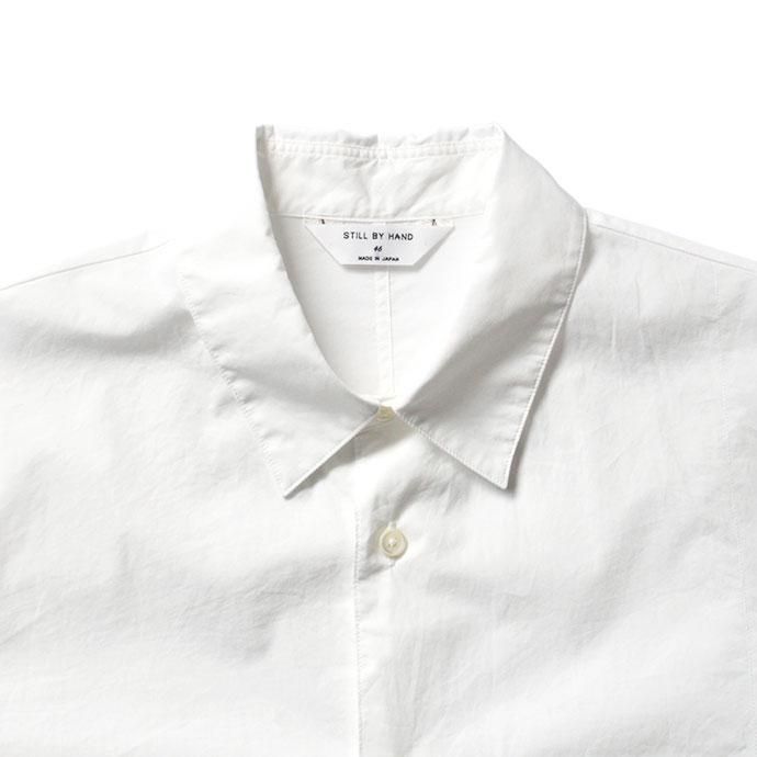 144965193 STILL BY HAND / SH0193 レギュラーカラーリラックスドシャツ - White<img class='new_mark_img2' src='//img.shop-pro.jp/img/new/icons47.gif' style='border:none;display:inline;margin:0px;padding:0px;width:auto;' /> 02