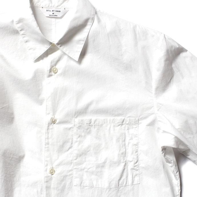 144965193 STILL BY HAND / SH0193 レギュラーカラーリラックスドシャツ - White<img class='new_mark_img2' src='//img.shop-pro.jp/img/new/icons47.gif' style='border:none;display:inline;margin:0px;padding:0px;width:auto;' /> 02