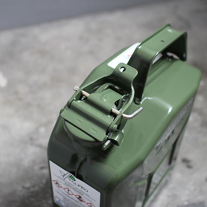 145050318 Hunersdorff / Metal Fuel Can Classic 5L ヒューナースドルフ ガソリン携行缶 02