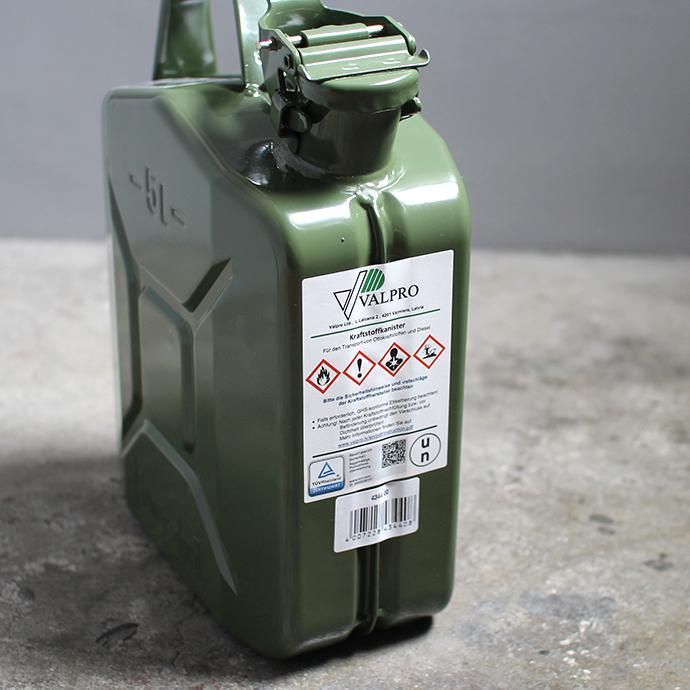 145050318 Hunersdorff / Metal Fuel Can Classic 5L ヒューナースドルフ ガソリン携行缶 02
