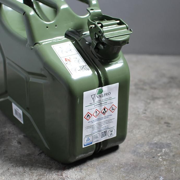 145050357 Hunersdorff / Metal Fuel Can Classic 10L ヒューナースドルフ ガソリン携行缶 02
