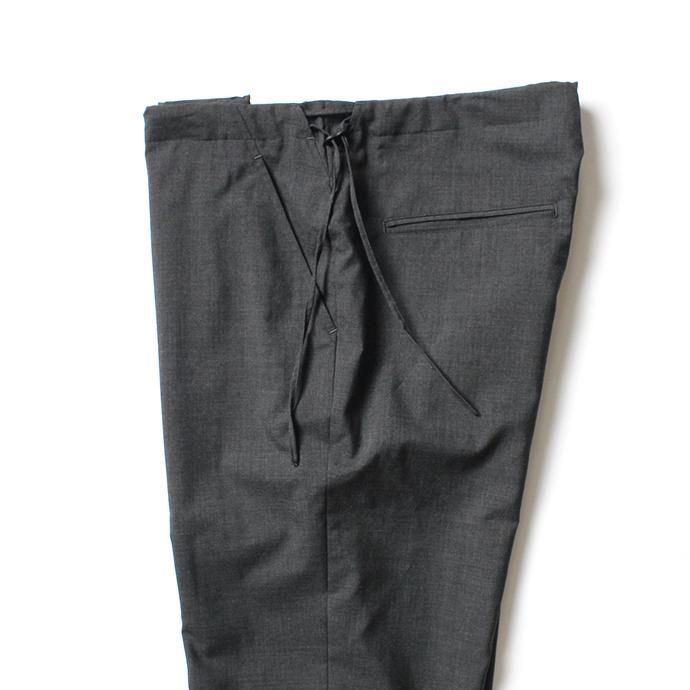 145053811 blurhms / Tropical Wool Side String Slacks BHS-19AW002 - H. Charcoal 02