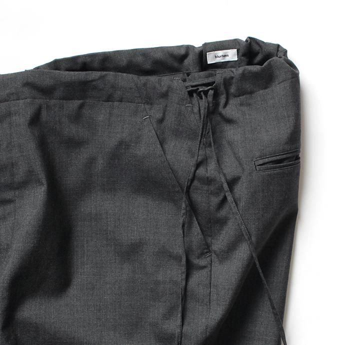 145053811 blurhms / Tropical Wool Side String Slacks BHS-19AW002 - H. Charcoal 02