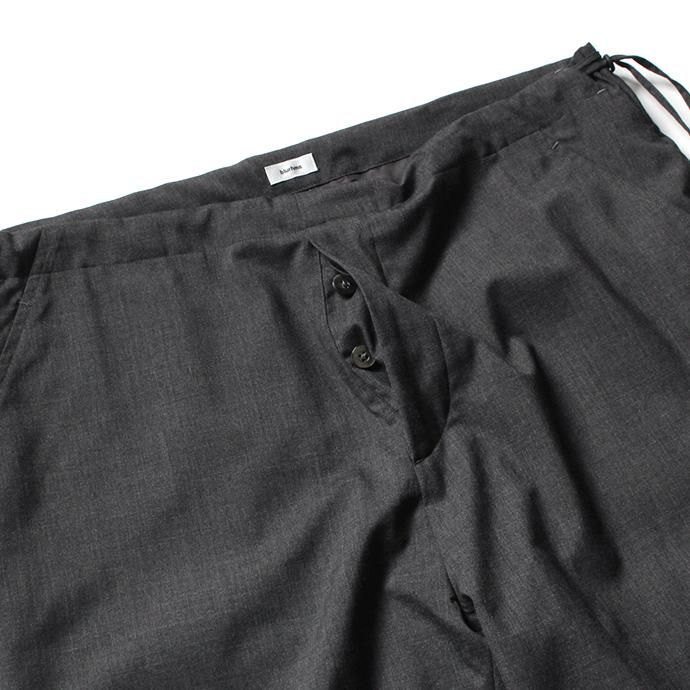 145053811 blurhms / Tropical Wool Side String Slacks BHS-19AW002 - H. Charcoal 02