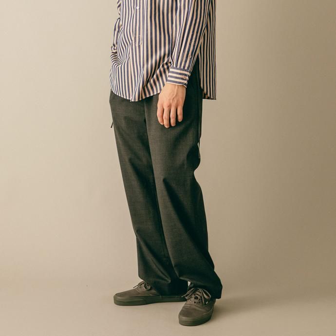 145053811 blurhms / Tropical Wool Side String Slacks BHS-19AW002 - H. Charcoal 02