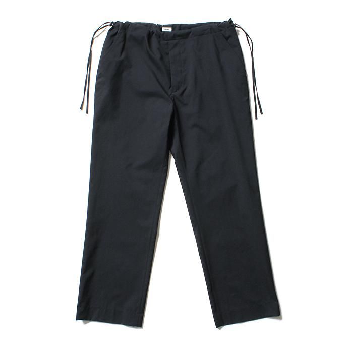 145053851 blurhms / Tropical Wool Side String Slacks BHS-19AW002 - Navy 01