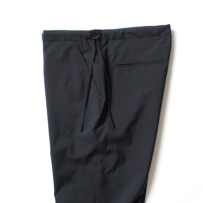 145053851 blurhms / Tropical Wool Side String Slacks BHS-19AW002 - Navy 02
