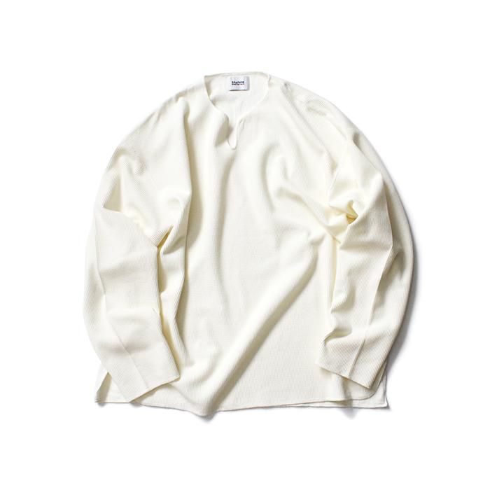 145073099 blurhms ROOTSTOCK / New Rough & Smooth Thermal Over-Neck Loose Fit - Off BHS-RKAW19004 01