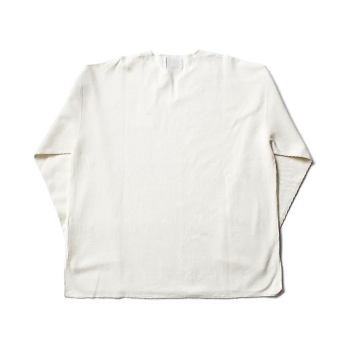 145073099 blurhms ROOTSTOCK / New Rough & Smooth Thermal Over-Neck Loose Fit - Off BHS-RKAW19004 02