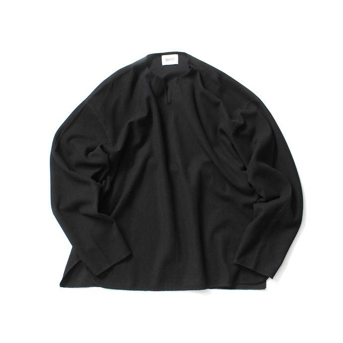 145073112 blurhms ROOTSTOCK / New Rough & Smooth Thermal Over-Neck Loose Fit - Black BHS-RKAW19004 01