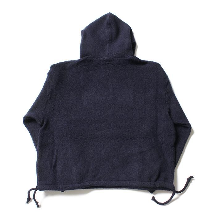 145116966 blurhms / Wool Pile Short Hoodie BHS-19AW033 - Navy 02
