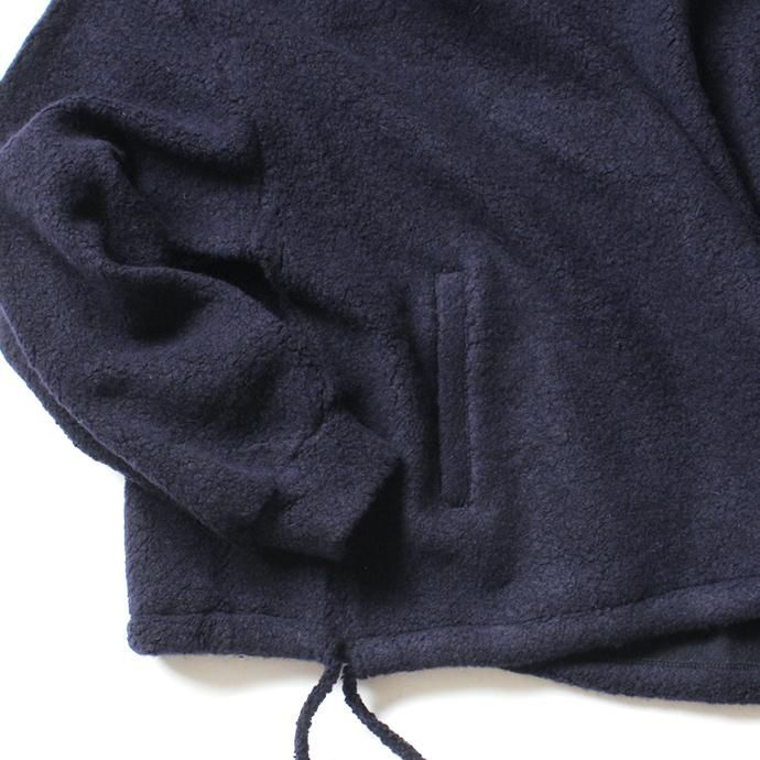 145116966 blurhms / Wool Pile Short Hoodie BHS-19AW033 - Navy 02