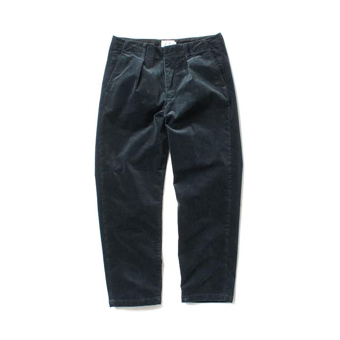145244200 STILL BY HAND / PT0293 ワンタックコーデュロイパンツ - Dark Green 02