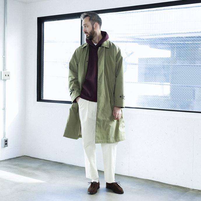 145244858 STILL BY HAND / PT0293 ワンタックコーデュロイパンツ - Mocha Beige 02