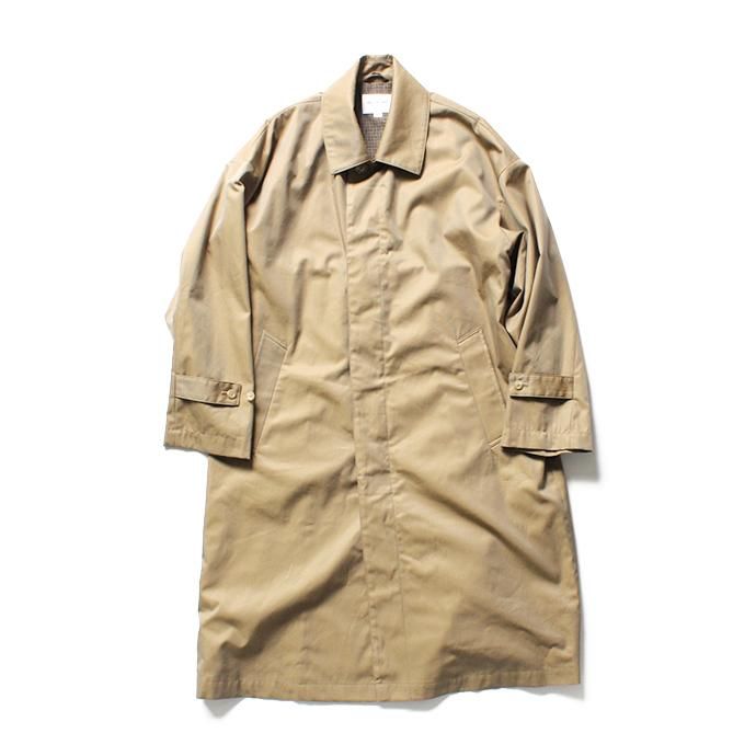 145262702 STILL BY HAND / CO0293 オーバーサイズド バルカラーコート - Beige 01