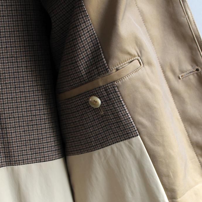 145262702 STILL BY HAND / CO0293 オーバーサイズド バルカラーコート - Beige 02
