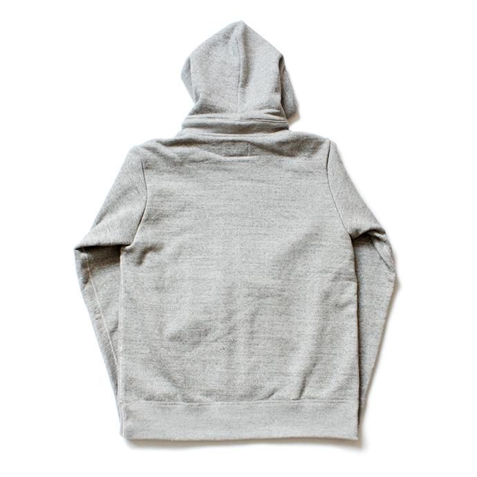 145393434 STILL BY HAND / ジップフロント 度詰めスウェットパーカー CS0693 - Grey 02