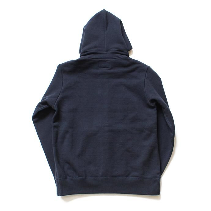 145393462 STILL BY HAND / ジップフロント 度詰めスウェットパーカー CS0693 - Navy 02