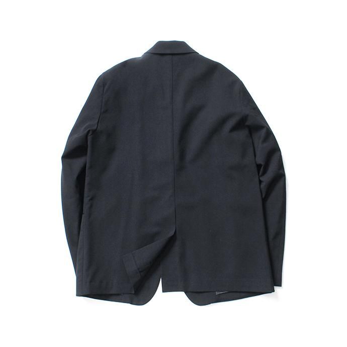 145393753 STILL BY HAND / JK0193 ウール混素材 2ボタンジャケット - Navy 02