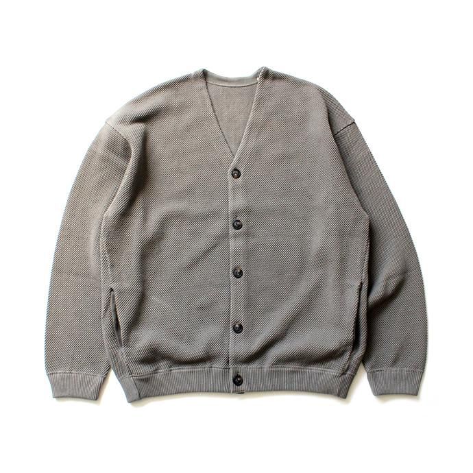 145455846 crepuscule / moss stitch V/N cardigan 1903-002 Gray 鹿の子編みカーディガン グレー<img class='new_mark_img2' src='//img.shop-pro.jp/img/new/icons47.gif' style='border:none;display:inline;margin:0px;padding:0px;width:auto;' /> 02