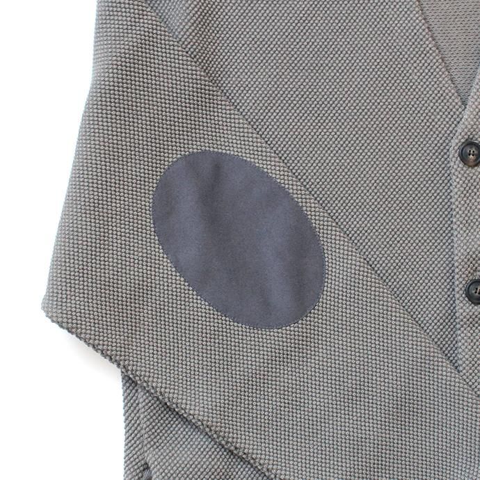 145455846 crepuscule / moss stitch V/N cardigan 1903-002 Gray 鹿の子編みカーディガン グレー<img class='new_mark_img2' src='//img.shop-pro.jp/img/new/icons47.gif' style='border:none;display:inline;margin:0px;padding:0px;width:auto;' /> 02