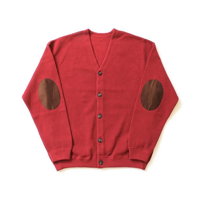 145455881 crepuscule / moss stitch V/N cardigan 1903-002 Red 鹿の子編みカーディガン レッド<img class='new_mark_img2' src='//img.shop-pro.jp/img/new/icons47.gif' style='border:none;display:inline;margin:0px;padding:0px;width:auto;' /> 01